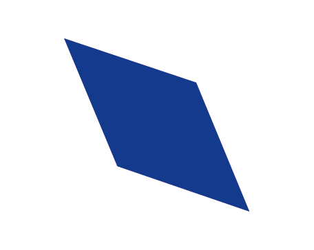 Blu-Raute als grafisches Markenelement